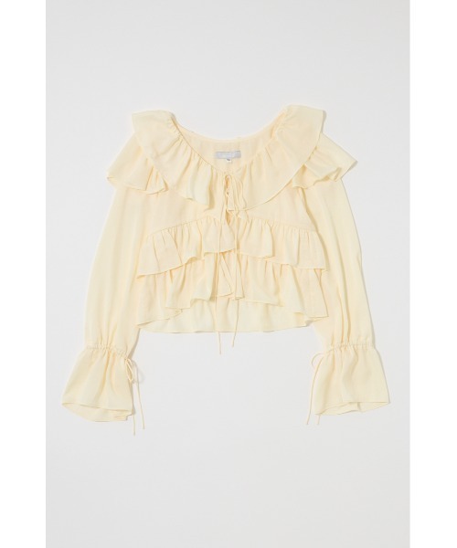 MOUSSY（マウジー） ブラウス シャツ PETAL ブラウス レディース