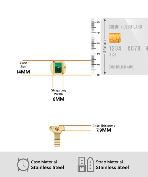 腕時計 フォッシル 腕時計 レディース アナログ ステンレス ES5448 レディースの画像