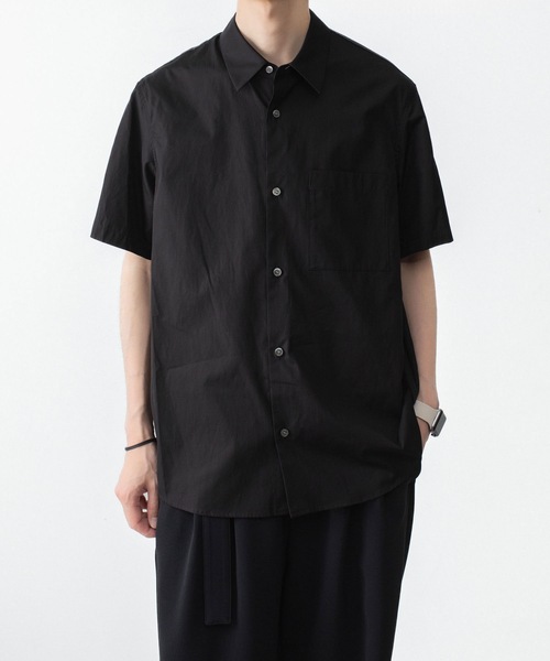 ATTACHMENT（アタッチメント） シャツ 半袖 140/2 ギザブロード S/S