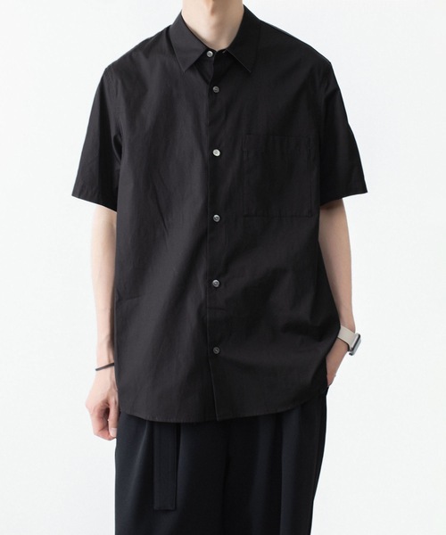 ATTACHMENT（アタッチメント） シャツ 半袖 140/2 ギザブロード S/S