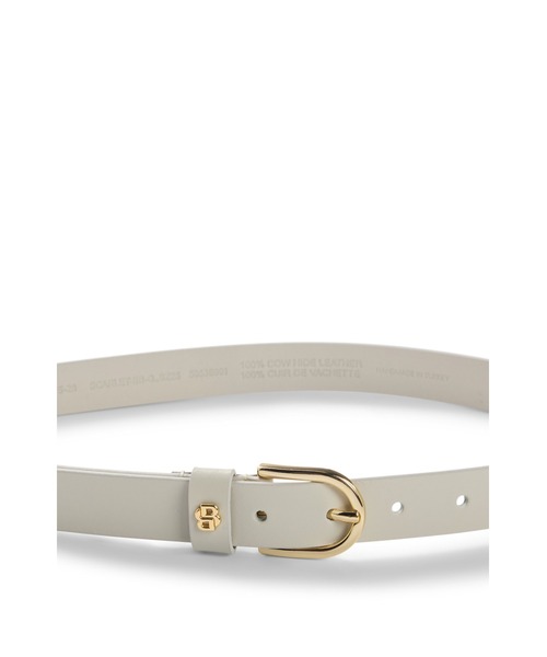 BOSS（HUGO BOSS） ベルト レザーベルト Double Bモノグラムチャーム