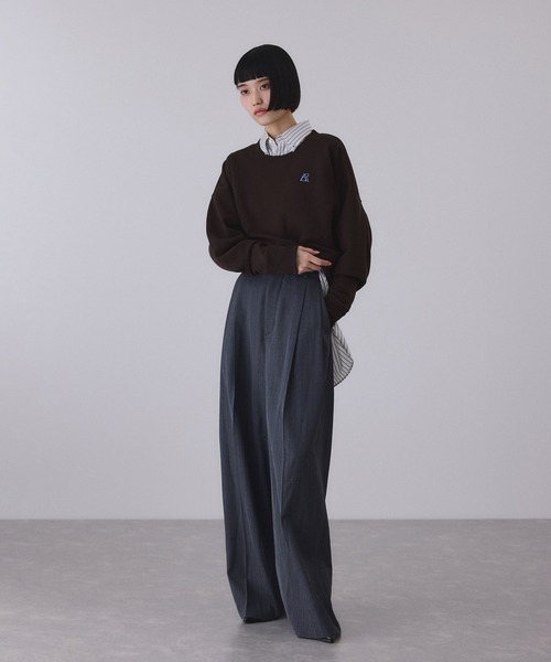 ADAM ET ROPE'（アダムエロペ） トレーナー スウェット 「サステナブル