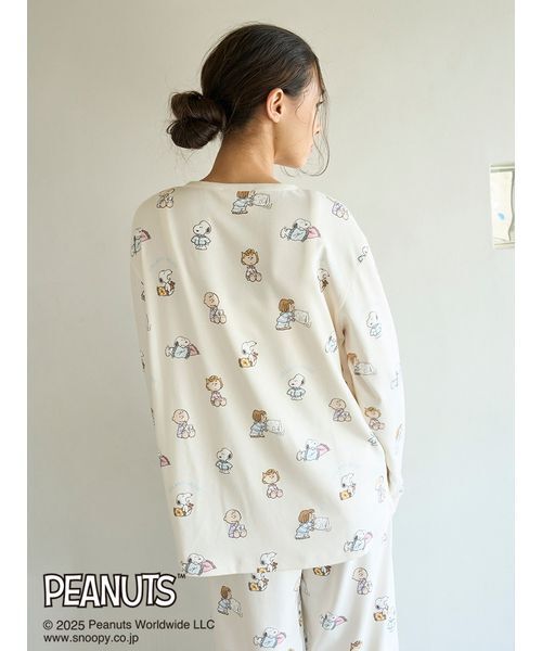 gelato pique（ジェラートピケ） パジャマ ルームウェア 「PEANUTS