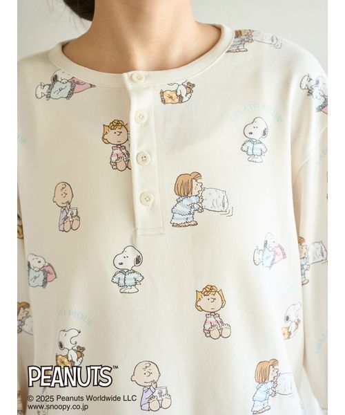 gelato pique（ジェラートピケ） パジャマ ルームウェア 「PEANUTS