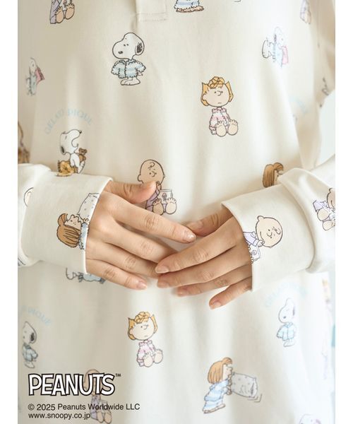 gelato pique（ジェラートピケ） パジャマ ルームウェア 「PEANUTS