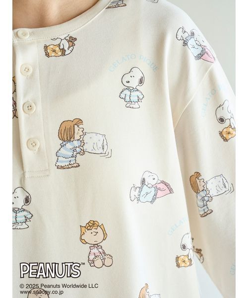 gelato pique（ジェラートピケ） パジャマ ルームウェア 「PEANUTS