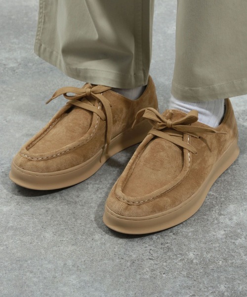 BAYFLOW（ベイフロー） シューズ ステッチモカシンシューズ メンズ