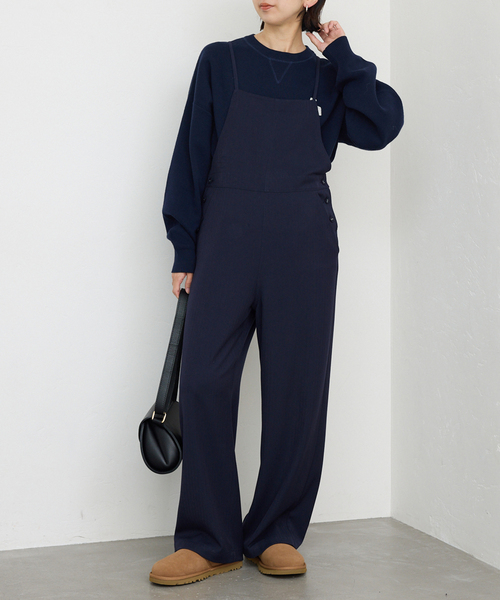 SLOBE IENA パンツスーツ　ネイビー　38 SLOBE IENA（スローブイエナ） パンツ 38 ネイビー レディース