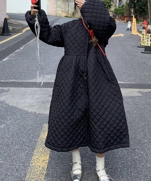 Diosfront ワンピース キルティングロングワンピース : ZOZOTOWN Yahoo