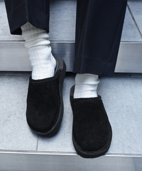 suicoke（スイコック） スリッポン スエードミュール FW25-006-01/02