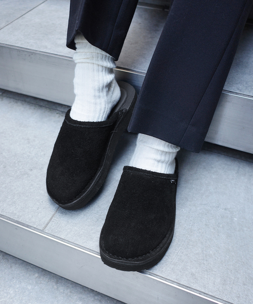 suicoke（スイコック） スリッポン スエードミュール FW25-006-01/02
