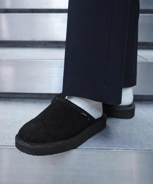 suicoke（スイコック） スリッポン スエードミュール FW25-006-01/02