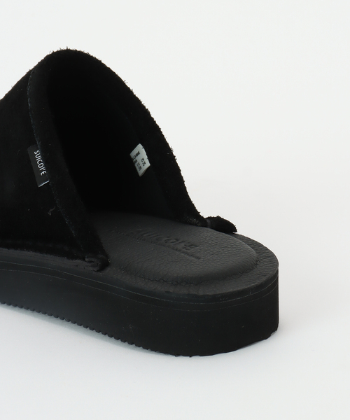 スイコック　スリッポン 25cm suicoke（スイコック） スリッポン スエードミュール FW25-006-01/02