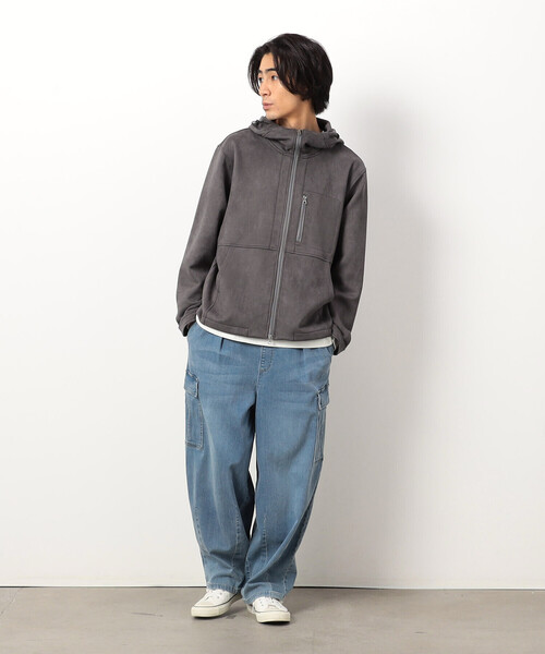 「Purple&Yellow」 ブルゾン MEDIUM チャコール メンズ_画像2