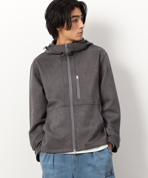 「Purple&Yellow」 ブルゾン MEDIUM チャコール メンズ_画像4