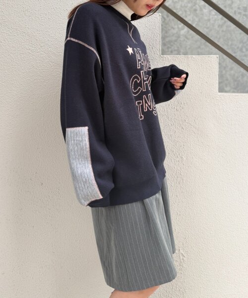 エルボーパッチ ニットのおすすめ人気商品一覧 通販 - Yahoo!ショッピング