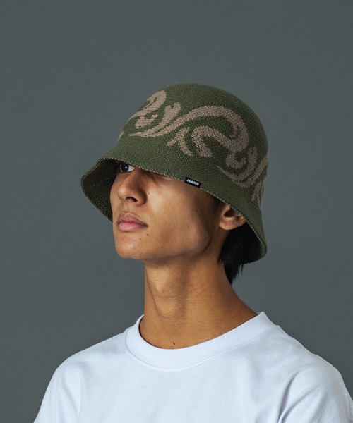 XLARGE（エクストラ ラージ） 帽子 ハット メンズ KNIT BUCKET HAT