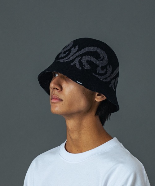 NEIGHBORHOOD ブラック バケットハット X-LARGE XLARGE（エクストラ ラージ） 帽子 ハット KNIT BUCKET HAT メンズ
