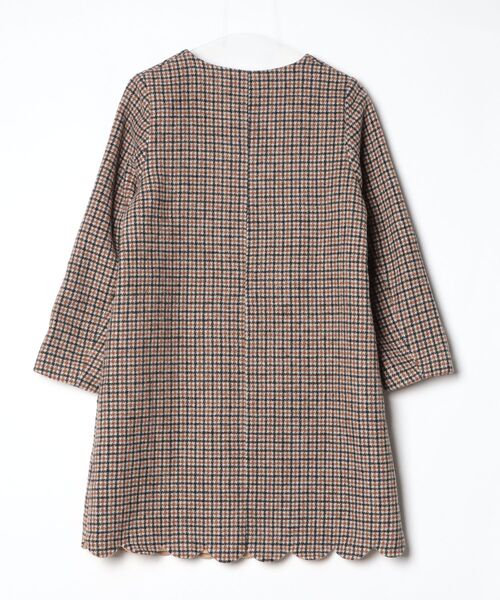 「31 Sons de mode」 ノーカラーコート 36 ブラウン レディース_画像2