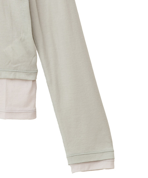 「CONVERSE TOKYO」 長袖カットソー FREE チャコールグレー レディース_画像8