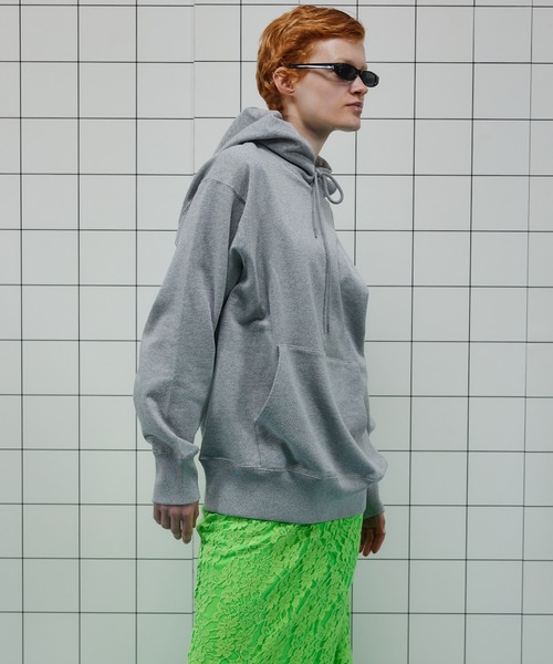 「MAISON SPECIAL」 プルオーバーパーカー FREE ダークパープル レディース_画像5