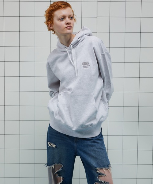 「MAISON SPECIAL」 プルオーバーパーカー FREE ダークパープル レディース_画像8