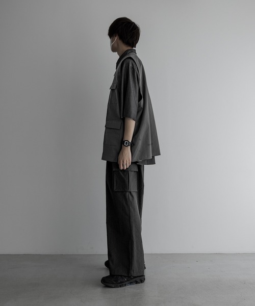 「remer」 カーゴパンツ MEDIUM ブラック メンズ_画像8