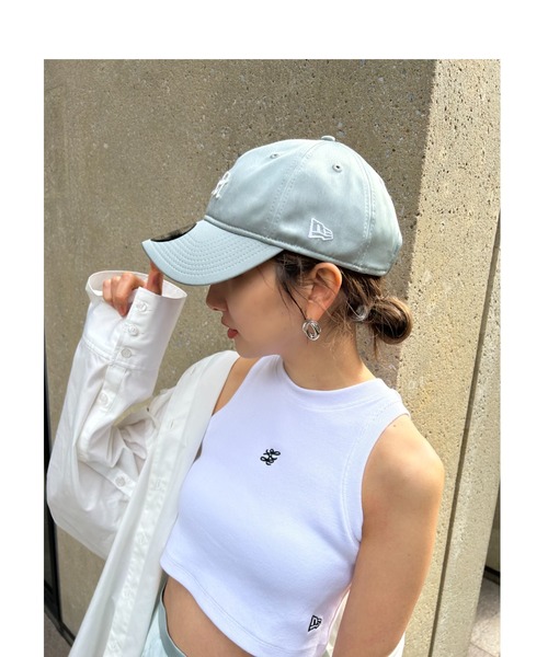 「SNIDEL」 キャップ「NEW ERAコラボ」 ONE SIZE ネイビー レディース_画像4