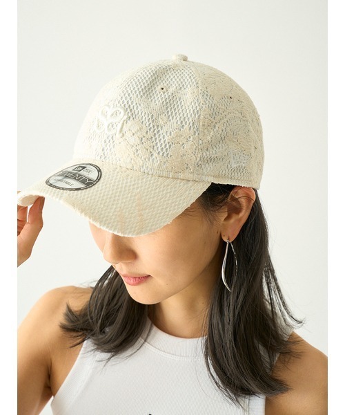 「SNIDEL」 キャップ「NEW ERAコラボ」 ONE SIZE ネイビー レディース_画像9