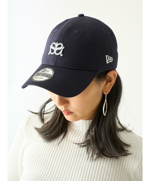 SNIDEL（スナイデル） キャップ「NEW ERAコラボ」 ONE SIZE ネイビー