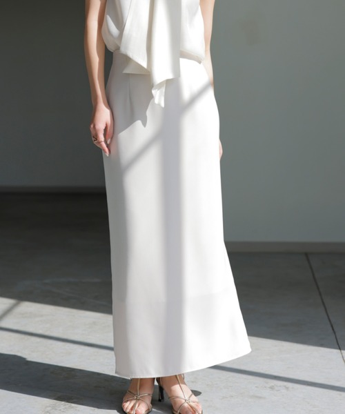 新品同様 anuans タイトスカート MEDIUM ベージュ レディース anuans（アニュアンス） タイトスカート MEDIUM ベージュ レディース