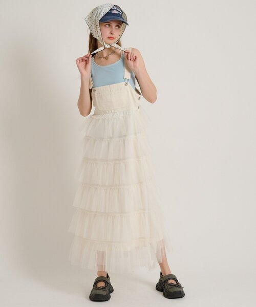 PPクローゼット ジャンバースカート PPクローゼット ジャンバースカート w closet（ダブルクローゼット