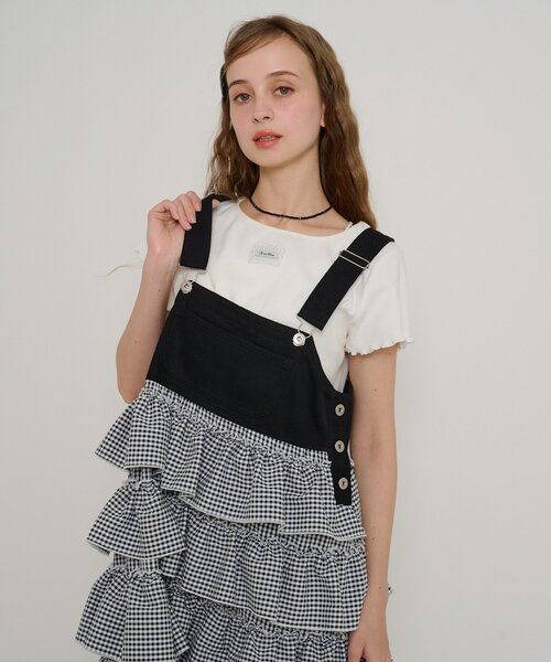 w closet（ダブルクローゼット） ジャンパースカート 「6色展開