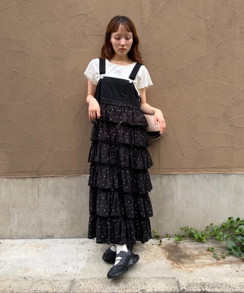 w closet（ダブルクローゼット） ジャンパースカート 「6色展開