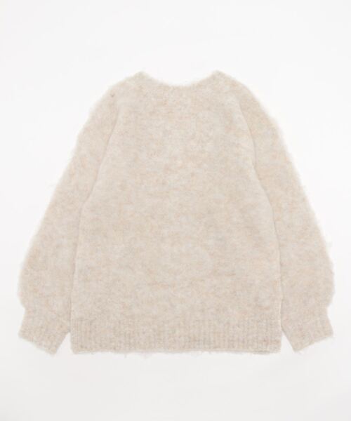「MURUA」 ニットカーディガン FREE モカ レディース_画像2