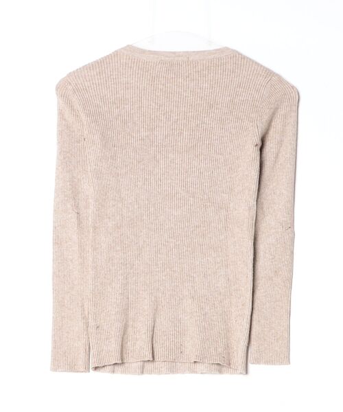 「MODE ROBE」 長袖ニット FREE ベージュ レディース_画像2