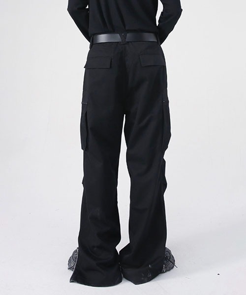 「WESTBOY」 カーゴパンツ M ブラック メンズ_画像7