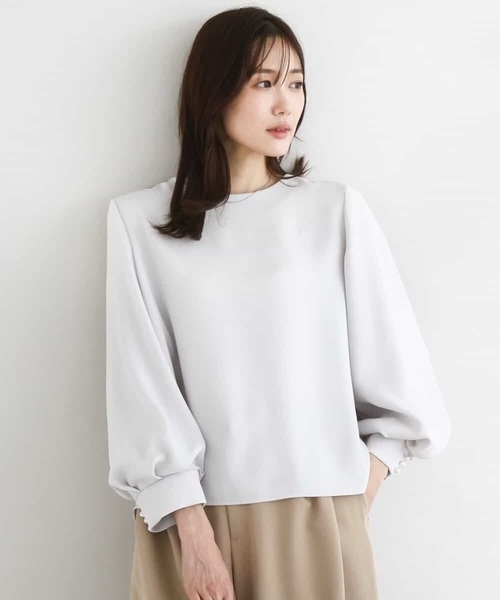 MK MICHEL KLEIN（エムケー ミッシェルクラン） ブラウス シャツ