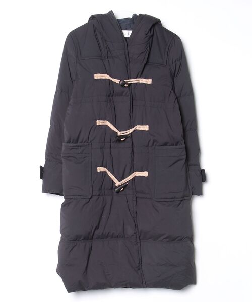 専用　お値下げ　美品　JUSGLITTY ダッフルコート ブラック　Ｍ PLST（プラステ） ダッフルコート M ブラック レディース : ZOZOTOWN