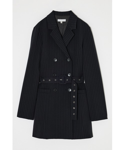MOUSSY（マウジー） ワンピース DOUBLE BREASTED BLAZER ミニ