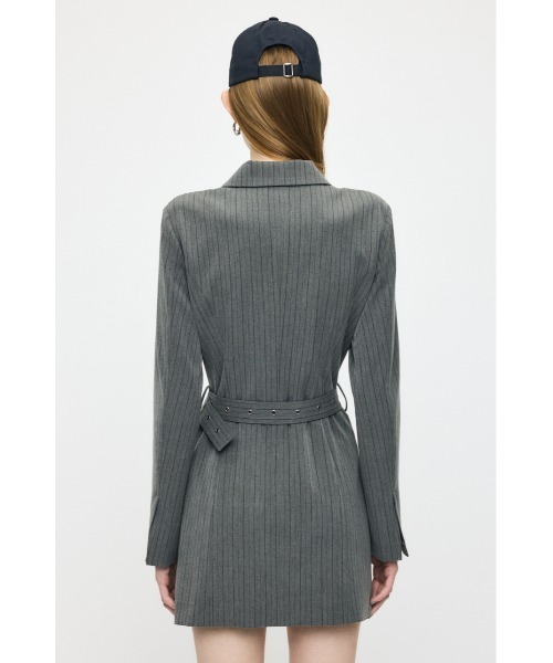 MOUSSY（マウジー） ワンピース DOUBLE BREASTED BLAZER ミニ