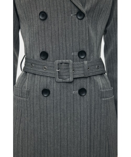 MOUSSY（マウジー） ワンピース DOUBLE BREASTED BLAZER ミニ
