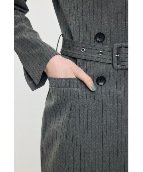MOUSSY（マウジー） ワンピース DOUBLE BREASTED BLAZER ミニ