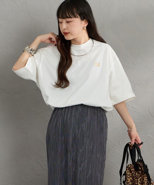 tシャツ 「FRED PERRY/フレッドペリー」 別注 ORIGINAL SPORTSWEAR バック刺繍ロゴTシャツ レディース メンズの画像