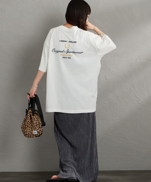 ◎状態良好【FRED PERRY】半袖シャツ/刺繍ロゴ/ライトブルー/M相当 FredPerryフレッドペリー】ポロシャツ 水色ライトブルー 刺繍ロゴ L