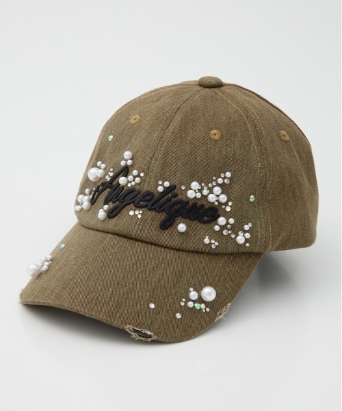 SLY（スライ） キャップ 帽子 「2026SS新作」LOGO BIJOU CAP ロゴ