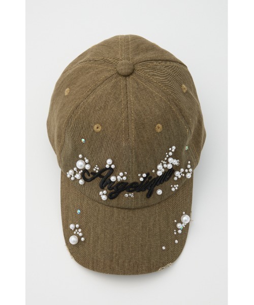 SLY（スライ） キャップ 帽子 「2026SS新作」LOGO BIJOU CAP ロゴ