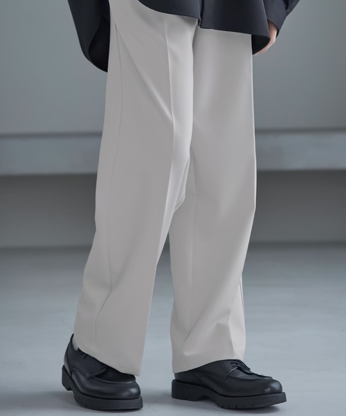 「SERACE」 スラックス M ダークブルー メンズ_画像5