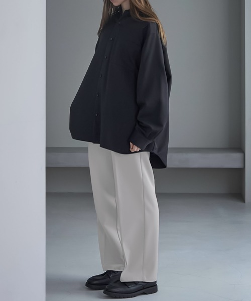 「SERACE」 スラックス M ダークブルー メンズ_画像8