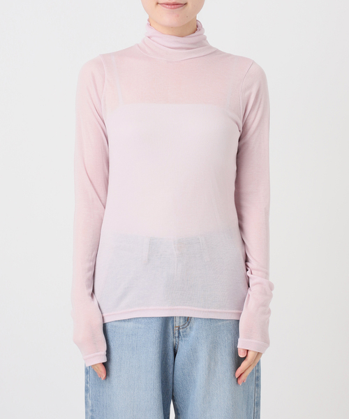 IENA（イエナ） tシャツ 「追加3」リヨセルカシミヤタートルネック
